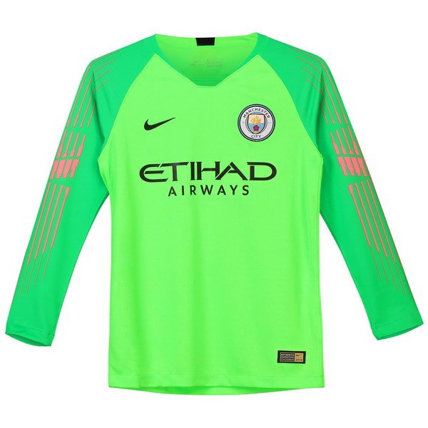 Trikot Manchester City Ml Torwart 2018-19 Grün Fussballtrikots Günstig